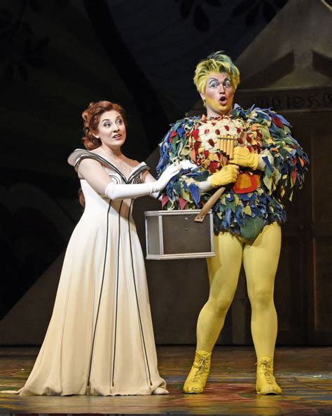 Papageno and the Queen of the Night in The Magic Flute